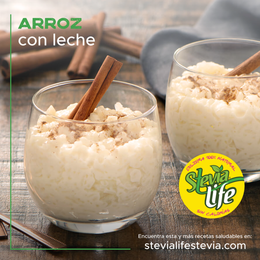 Arroz Con Leche Con Stevia Life